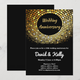 disco, vintage, dansfeest, uitnodiging voor jubile