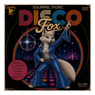 Disco Vixen Perfect Poster
