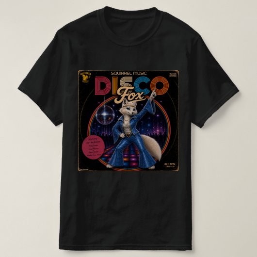 Disco Vixen T-shirt (Design voorkant)