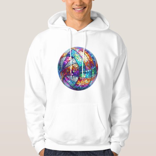 Disco Volleybal Hoodie (Voorkant)