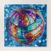 Disco Volleybal Puzzel Legpuzzel (Horizontaal)