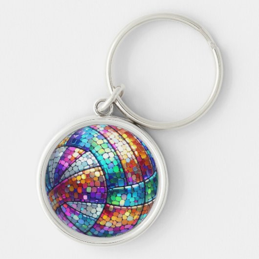 Disco Volleybal Sleutelhanger (Voorkant)
