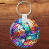 Disco Volleybal Sleutelhanger (Voorkant)