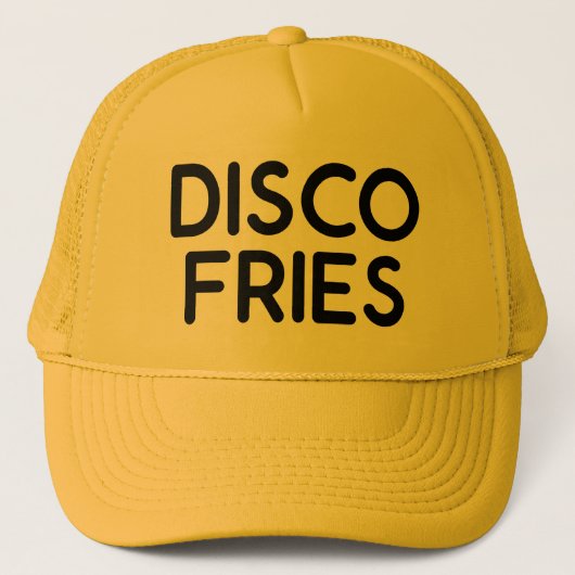 DISCO VRIET een leuke slogan vrachtwagenhoed Trucker Pet (Voorkant)