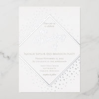 Disco Wedding Silver