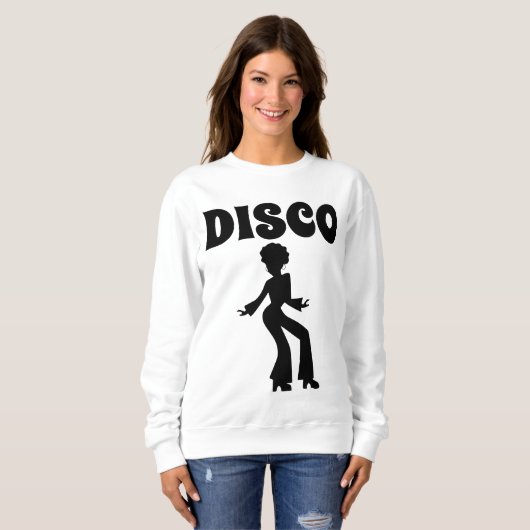 Disco Women's T-shirts uit de jaren zeventig (Voorkant volledig)