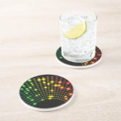 Disco Zandsteen Onderzetter (Zijkant)