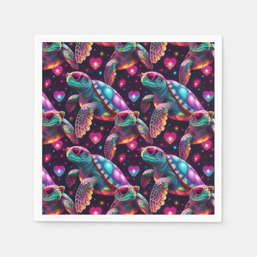 disco Zee schildpad Servet (Voorkant)