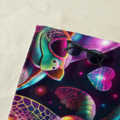 disco Zee schildpad Strandlaken (In situ)