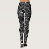 Disco Zilver Glam Leggings (Achterkant)