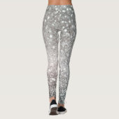 Disco Zilver Glam Leggings (Achterkant)
