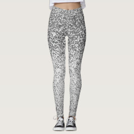 Disco Zilver Glam Leggings