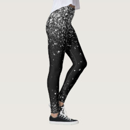 Disco Zilver Glam Leggings