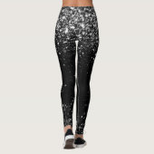 Disco Zilver Glam Leggings (Achterkant)