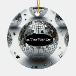 Discobal beste danspartner keramisch ornament