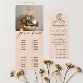 discobal | Boho Floral | Menu Prijs en beleid