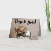 discobal | Boho Florals | bedankkaart (Voorkant)