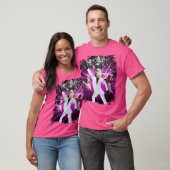 Discobal Capybara dansen grappig T-shirt (Unisex)