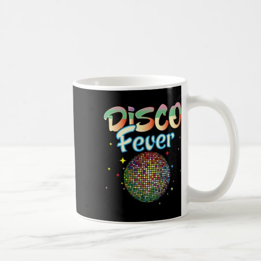 Discobal Discokoorts Dansen jaren '70 en '80 Koffiemok (Rechts)