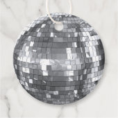 Discobal Kerstplezier en liefde Bedankjes Labels (Voorkant)