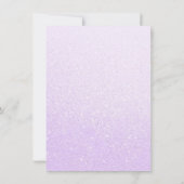 Discoball Babyshower uitnodiging (Achterkant)