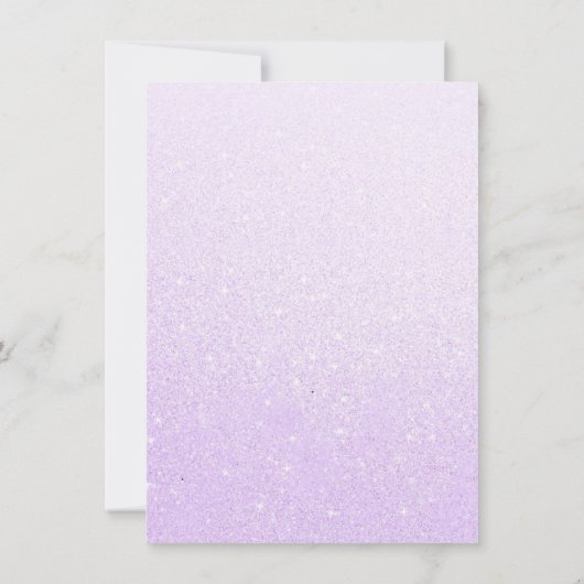 Discoball Babyshower uitnodiging (Achterkant)