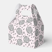 Discoballen en Muzieknoten Bedankdoosjes (Voorkant Zijde)