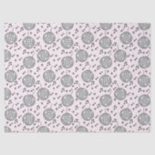 Discoballen en Muzieknoten Tissuepapier (Voorkant)