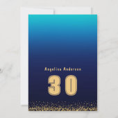 Discoballen Verjaardag Kaart (Achterkant)