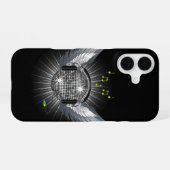 Discobalvleugels iPhone 16 Hoesje (Achterkant horizontaal)