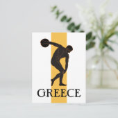 Discobolus Griekenland Briefkaart (Staand voorkant)