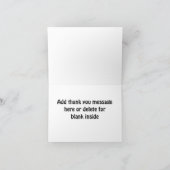 Discodans Dankjewel Opmerking Kaart (Binnen)