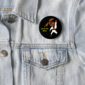 discodox, ik hou van de 80 ronde button 5,7 cm (In situ)