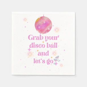 Discofeest Cocktailservetjes Servet