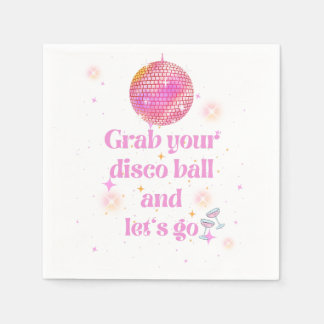 Discofeest Cocktailservetjes Servet