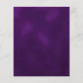 Discofeest paarse verjaardagsuitnodiging (Achterkant)