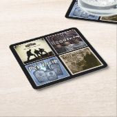 Discografie - Beer Mats Kartonnen Onderzetters (Schuin)