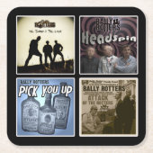 Discografie - Beer Mats Kartonnen Onderzetters (Voorkant)