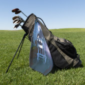 Discohartslag Golfhanddoek (Groen)