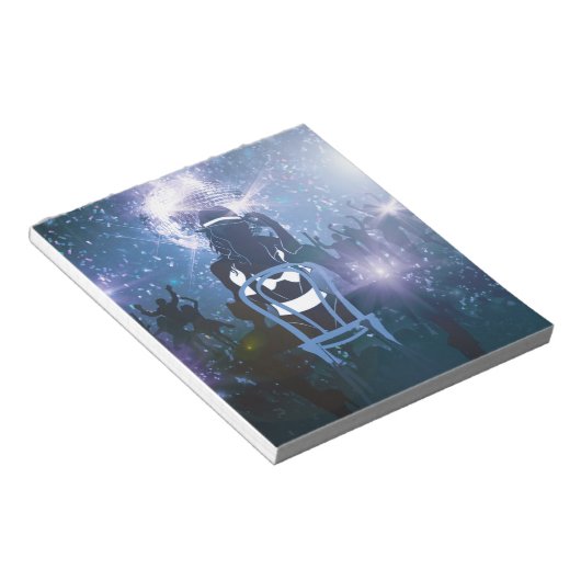 Discohartslag Notitieblok (Schuin)