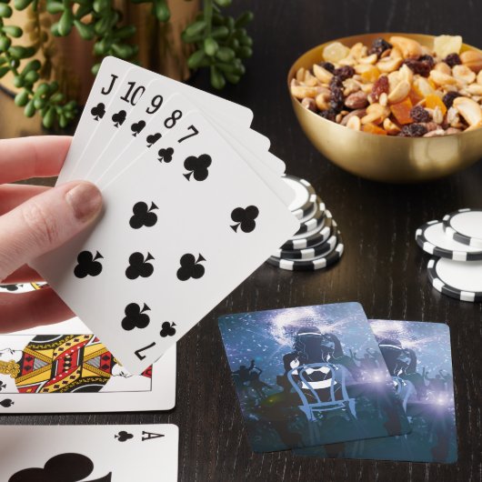 Discohartslag Pokerkaarten (Insitu)