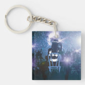 Discohartslag Sleutelhanger (voorkant)