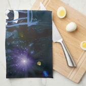 Discohartslag Theedoek (Quarter Fold)