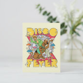 Discokoorts bij Scooby en Shaggy Briefkaart (Staand voorkant)