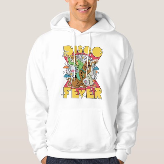 Discokoorts bij Scooby en Shaggy Hoodie (Voorkant)