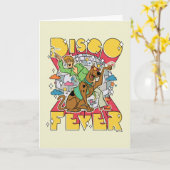 Discokoorts bij Scooby en Shaggy Kaart (Gele Bloem)