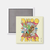 Discokoorts bij Scooby en Shaggy Magneet (Voorkant / Achterkant)