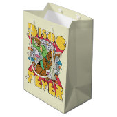 Discokoorts bij Scooby en Shaggy Medium Cadeauzakje (Achterkant Gekanteld)