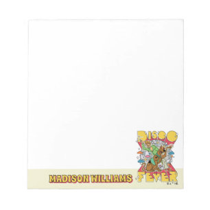 Discokoorts bij Scooby en Shaggy Notitieblok