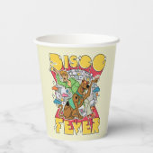 Discokoorts bij Scooby en Shaggy Papieren Bekers (Achterkant)